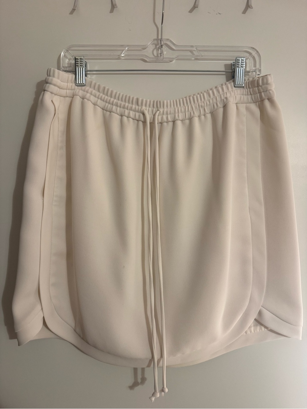 J. Crew Women’s Cream Drawstring Skirt